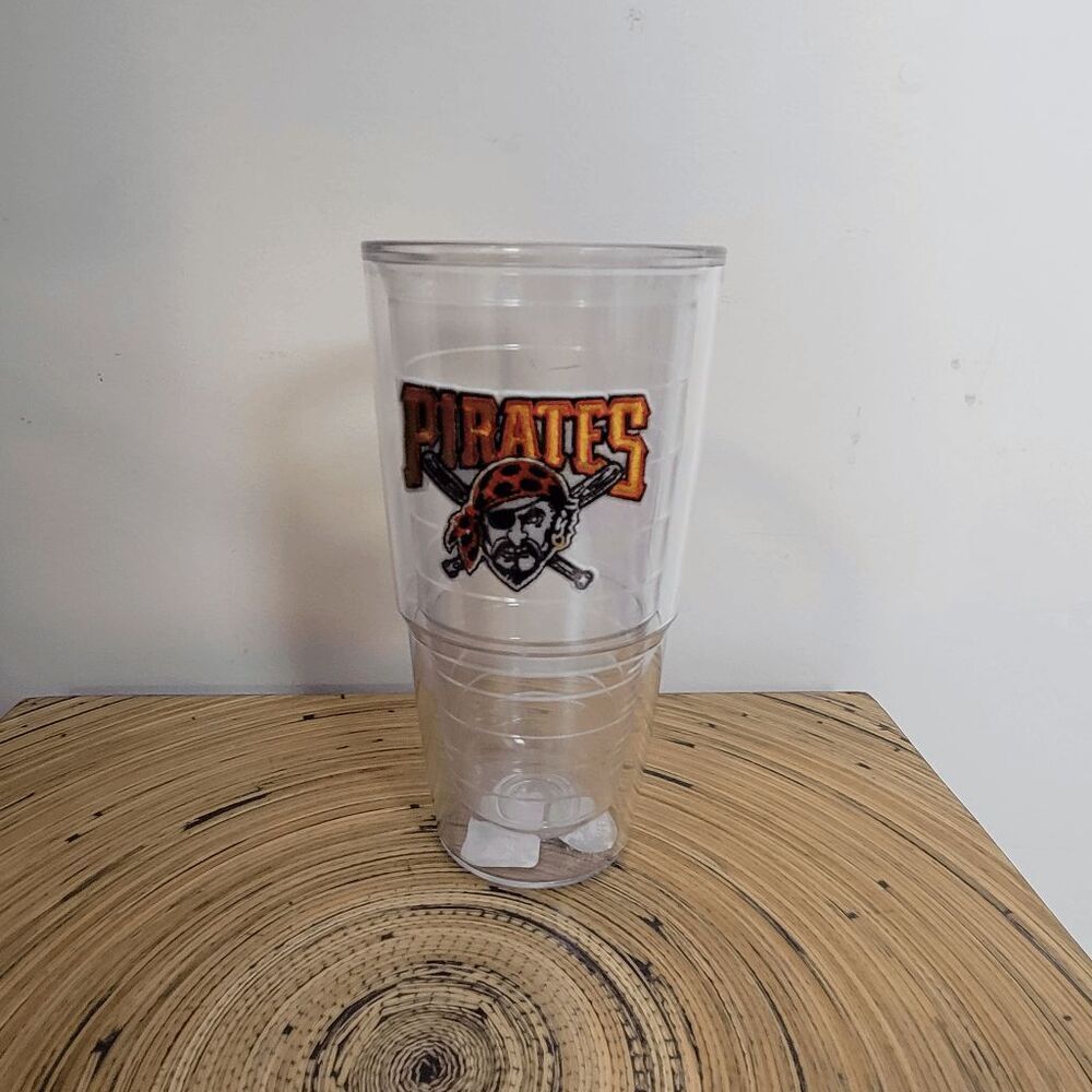 Tervis Double-walled MLB Pittsburg Pirates Clear Tumbler 24oz